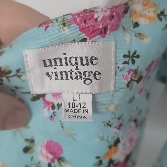 NWT Unique Vintage Kiki Cropped Halter Top, L - Picture 8 of 9